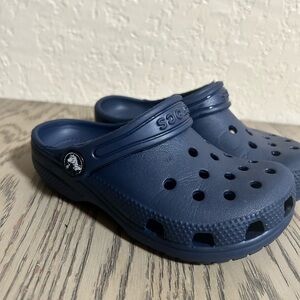 CROCS Kids Dark Blue Water Shoes